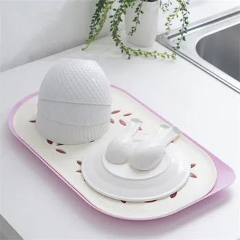 

1PC Drying Bowls Shelf Cutlery Dish Drainer Storage Tray Home Double Layers Detachable Kitchen Accessory Hollowed Out Easy Clean
