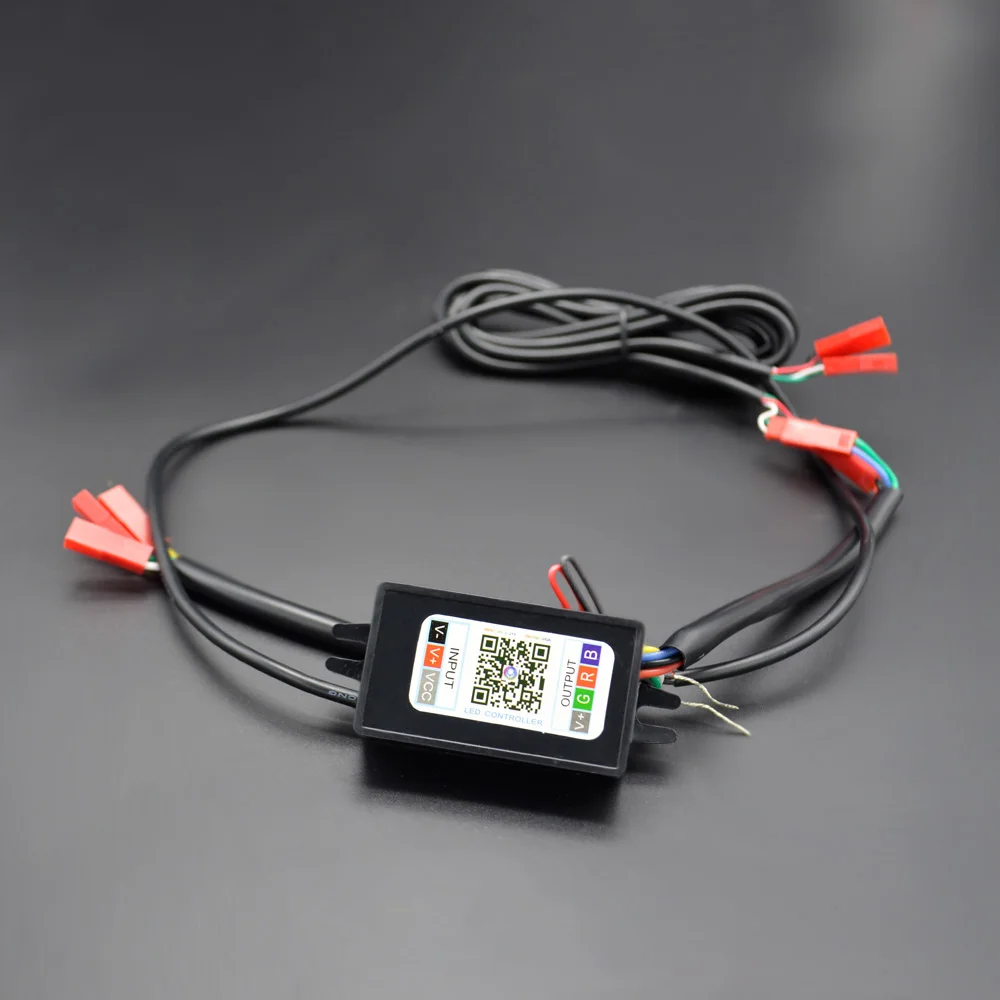 2 5 Биксеноновые линзы RGB APP Bluetooth проектор ангельские глазки H1 HID светодиодный ная