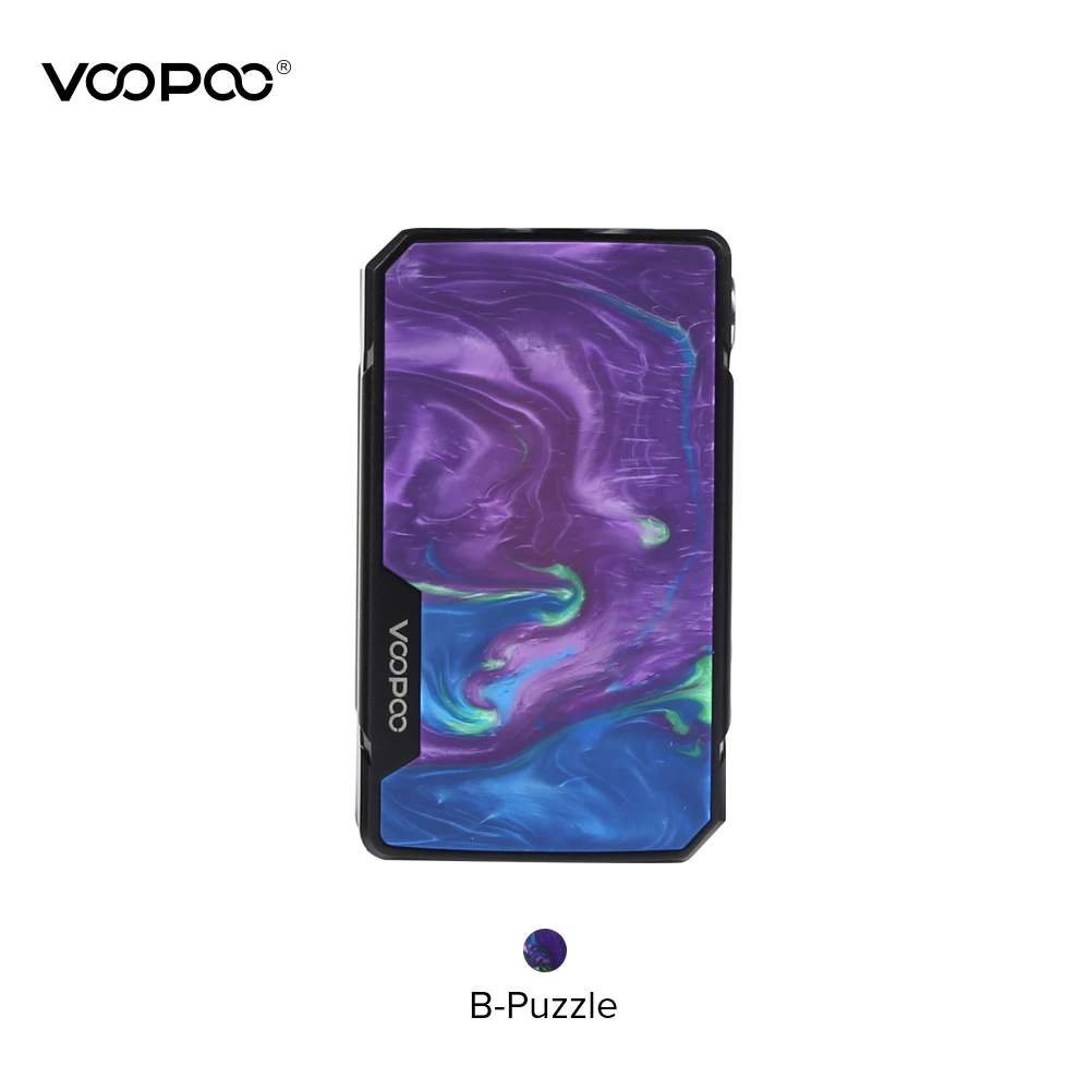 B-Puzzle VOOPOO DRAG 2 мод 177 Вт полимерная коробка мод Питание от двойной батареи 18650 Voopoo мод электронная сигарета против Drag Nano X217 - Цвет: B-Puzzle