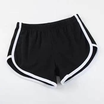 

Casual Fitness Shorts Women Summer Fashion Stripe Oversize Black Gray Loose Streetwear Gothic Girl Workout Shorts Plus Size 2XL