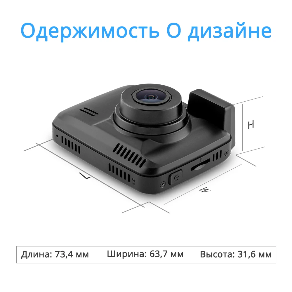 AZDOME GS63H встроенный gps Wi-Fi Двойной объектив FHD 1080P спереди+ VGA сзади Камера Видеорегистраторы для автомобилей Регистраторы 4 К 2160 P тире видеорегистратор Регистраторы