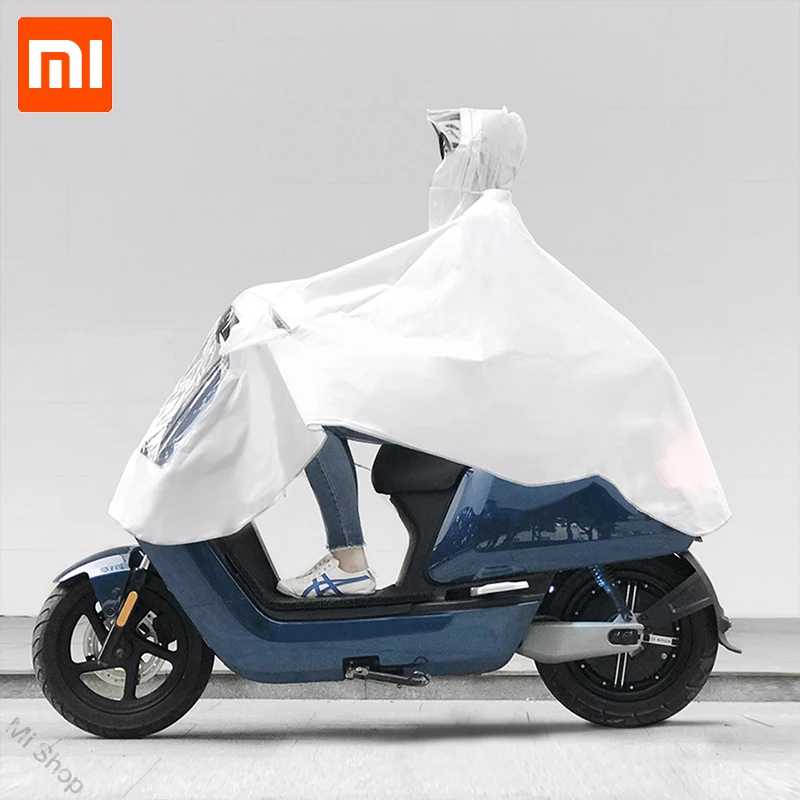 

Xiaomi Qualitell EVA Raincoat Bicycle Waterproof Hood Poncho Rainwear Hooded For Scooter Motorcycle Bike Men Women Rain Cover
