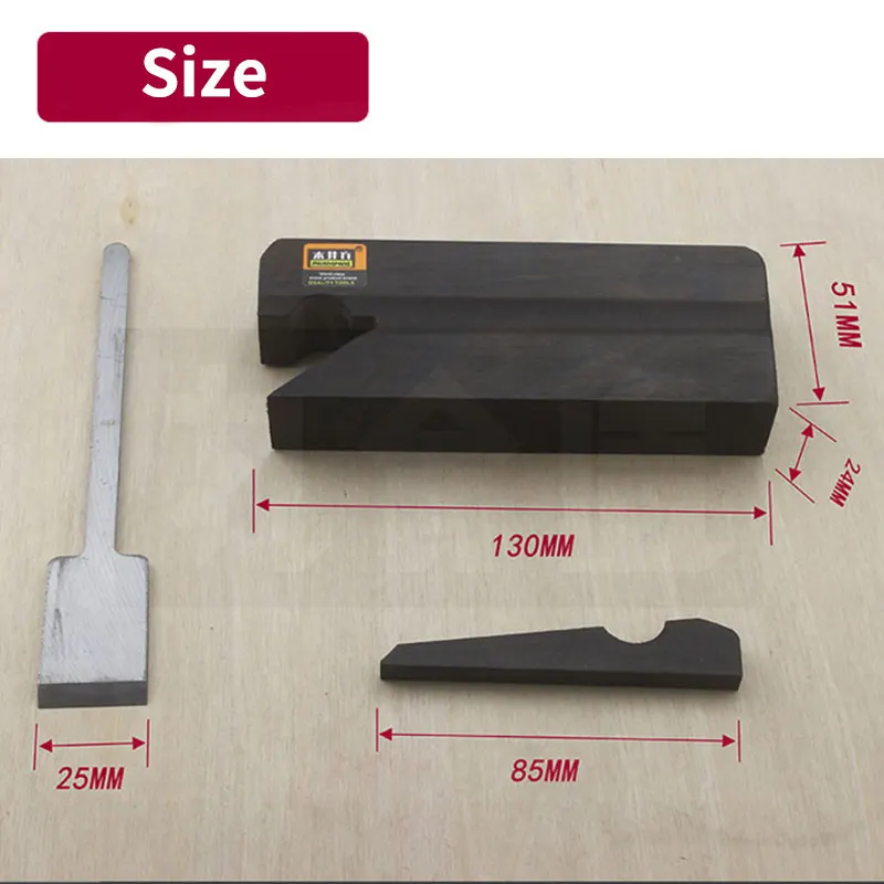Woodworking Hand Tools Wood Trimming Tool Ebony Plane for Woodworking Edge Wood Trimming for Carpenter European-style Ebony Mini Plane Bull-nose
