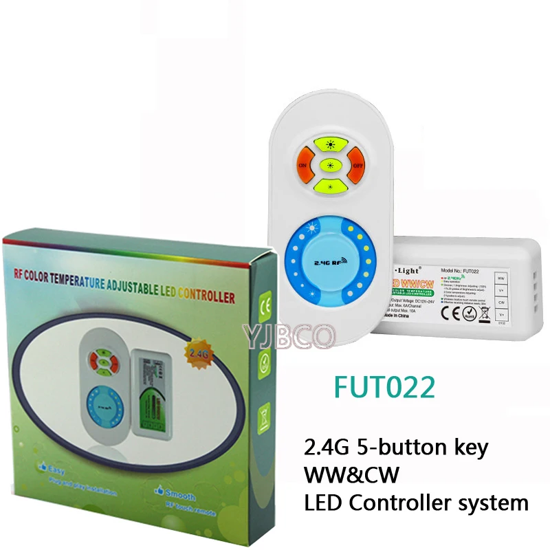 Miboxer 2 4G FUT020/FUT021/FUT022/FUT025/FUT027/FUT028 Светодиодная лента диммер сенсорный двойной