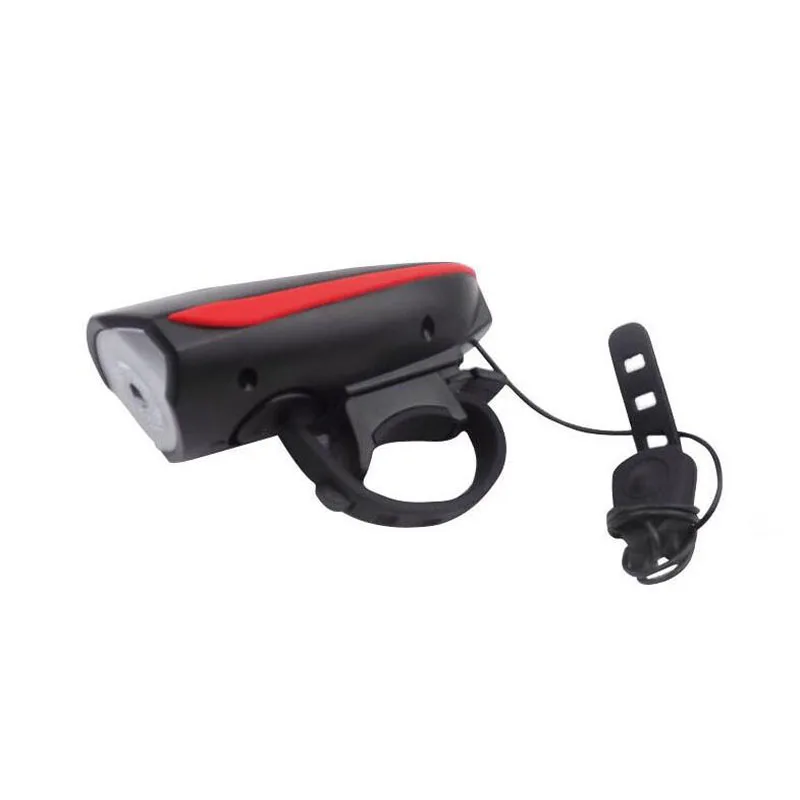 Bike Bicycle Light 250LM USB Rechargeable Bike Front Head Light Cycling Bicycle LED Lamp 3 Modes Bright Electric Horn