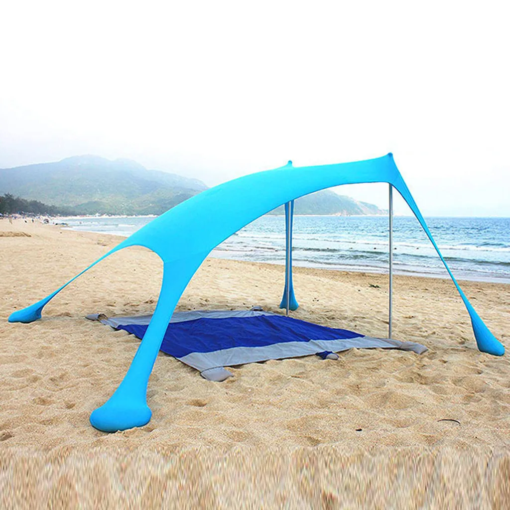 Waterproof Sun Shelter Sunshade Beach Camping Awning Outdoor Canopy Shades Sail Awning Camping