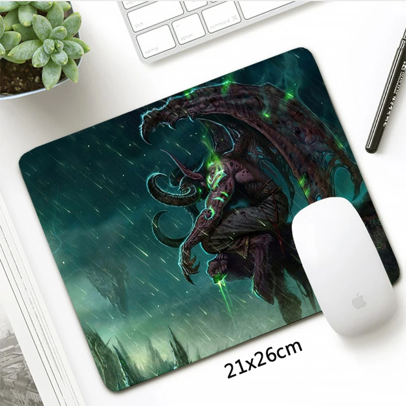 Custom World of Warcraft Mouse Pad 21x26cm Durable Gaming MousePad