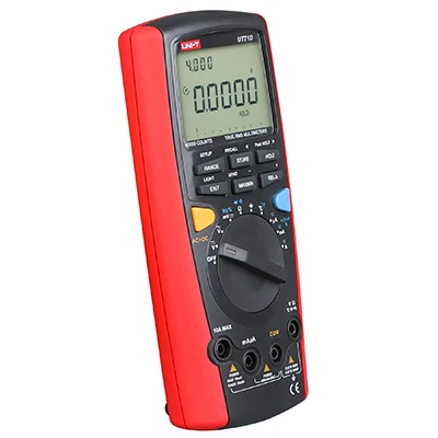 UNI-T UT71D True RMS USB цифровой мультиметр тестер Профессиональный 39999 дисплей счетчик мультиметр температура AC/DC вольтметр