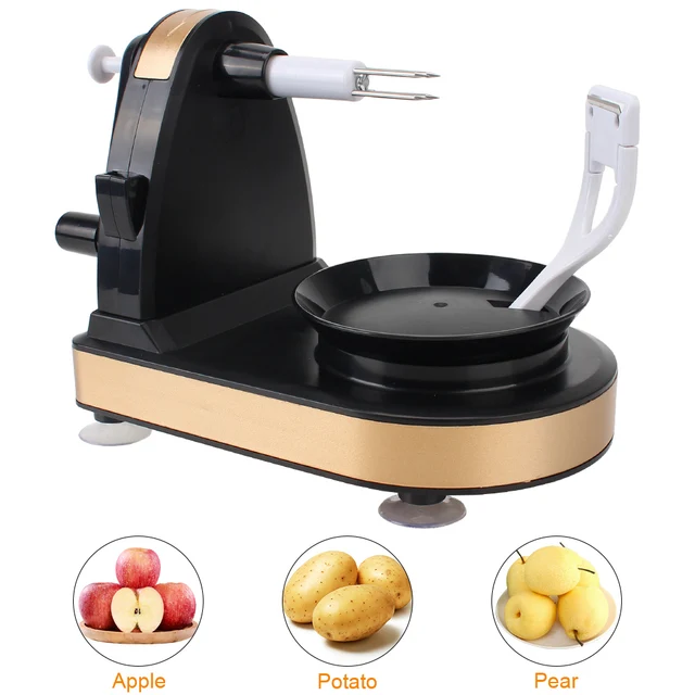 Apple & Potato Peeler: Cutter Slicer Fruit Peeling Machine Hand