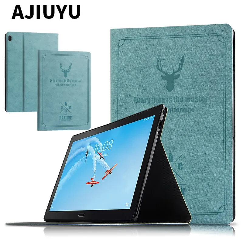 Чехол для Lenovo Tab P10 Обложка из искусственной кожи Женский чехол планшета X705