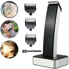 Мужская Беспроводная электрическая перезаряжаемая машинка для стрижки волос триммер бритва для бритья бороды