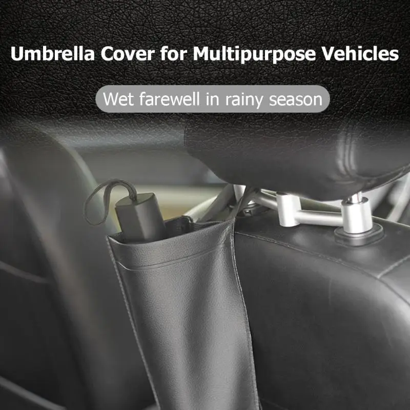 Универсальная Синтетическая автомобильная сумка для хранения зонтов держатель