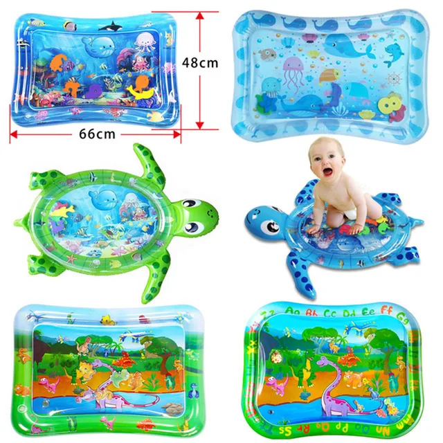 $US $4.90  New Design Baby Water Play Mat Inflatable Infant Tummy Time Playmat Toddler For Baby Fun Activity K
