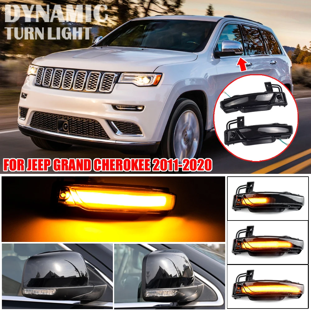 LED Dynamic Turn Signal Light Indicator Rearview Mirror Blinker