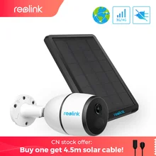 Reolink 4G LTE camera GO 1080p starlight night vision work with SIM card weatherproof Rechargeable Battery Powered ip camera