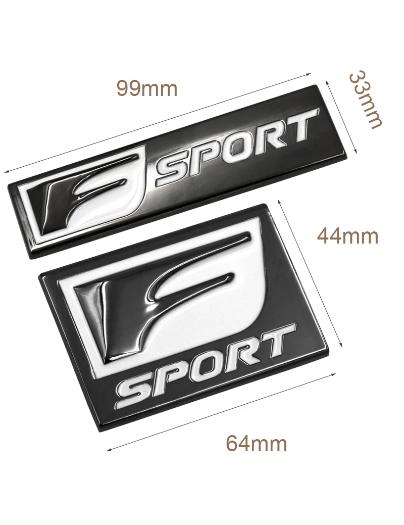 Стикер для стайлинга автомобиля s F Sport Lexus IS200T IS250 RX300 NX RX GS RX330 RX350 CT200 значок кузова