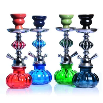 

New Travel Hookah Glass Shisha Pipe Set Nargile Chicha Sisha Narguile Completo Waterpijp Cachimba Hose Bowl Tongs Accessories