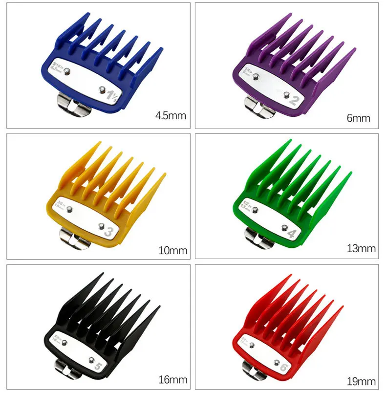 universal hair clipper cutting comb cover, barber shop trimmer protective gear accessory limit comb hairdressing tool
