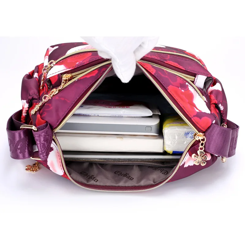 

Bag Women's 2019 New Style Korean-style Mom Shoulder Bag Simple Waterproof Nylon Cloth Single-shoulder Bag for Women