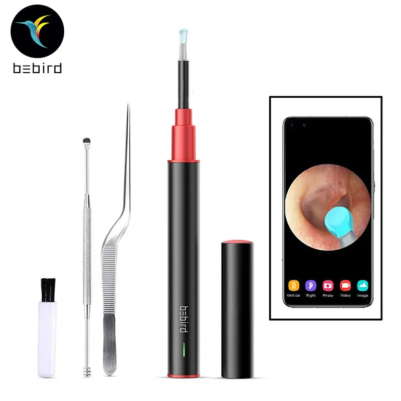 Новинка Bebird A2 SE умная визуальная Ушная палочка внутриушной эндоскоп для чистки