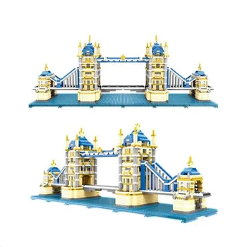 

Architecture City set Landmarks The tower bridge of London DIY building blocks Educational kids toys Christmas birthday gifts