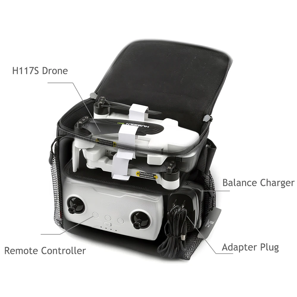 Для Hubsan Zino H117S Радиоуправляемый Дрон сумка для хранения водонепроницаемая переносная сумка для переноски для Hubsan Zino H117S RC запчасти