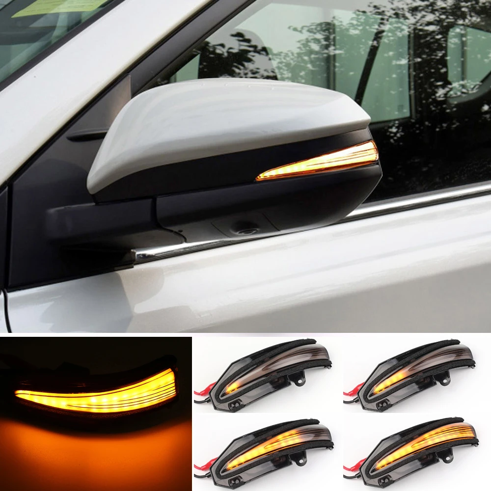 LED Dynamic Turn Signal Sequential Side Mirror Light For Toyota Noah R80 Voxy Esquire RAV4 13-18 Highlander 4Runner Harrier |