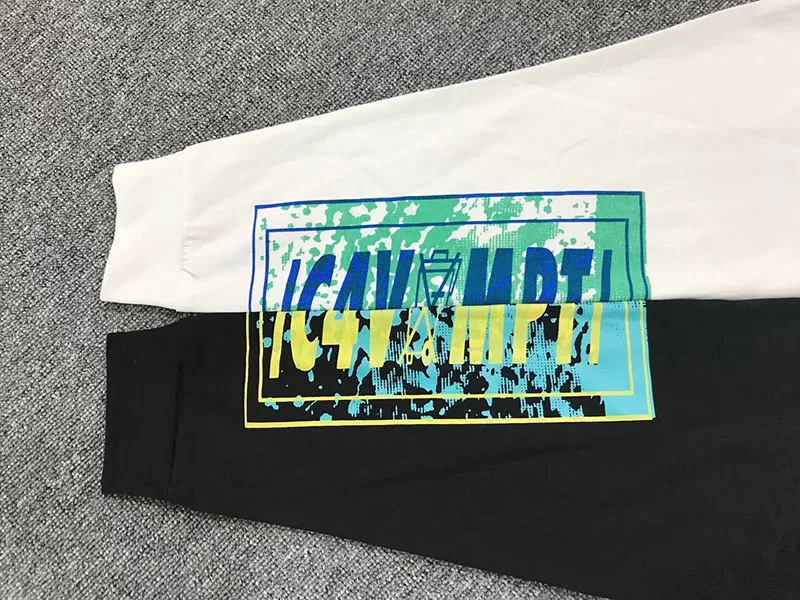CAVEMPT оверсайз футболка с длинным рукавом и Для мужчин с длинным рукавом CAV EMPT футболка