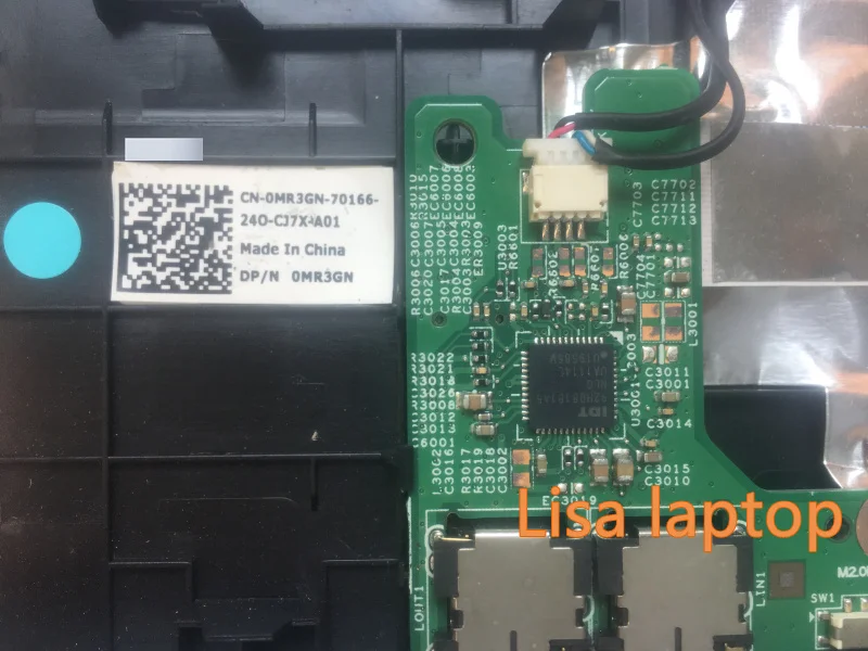 0MR3GN для DELL Vostro 3500 PALMREST сенсорные кнопки мыши CHA01 MR3GN