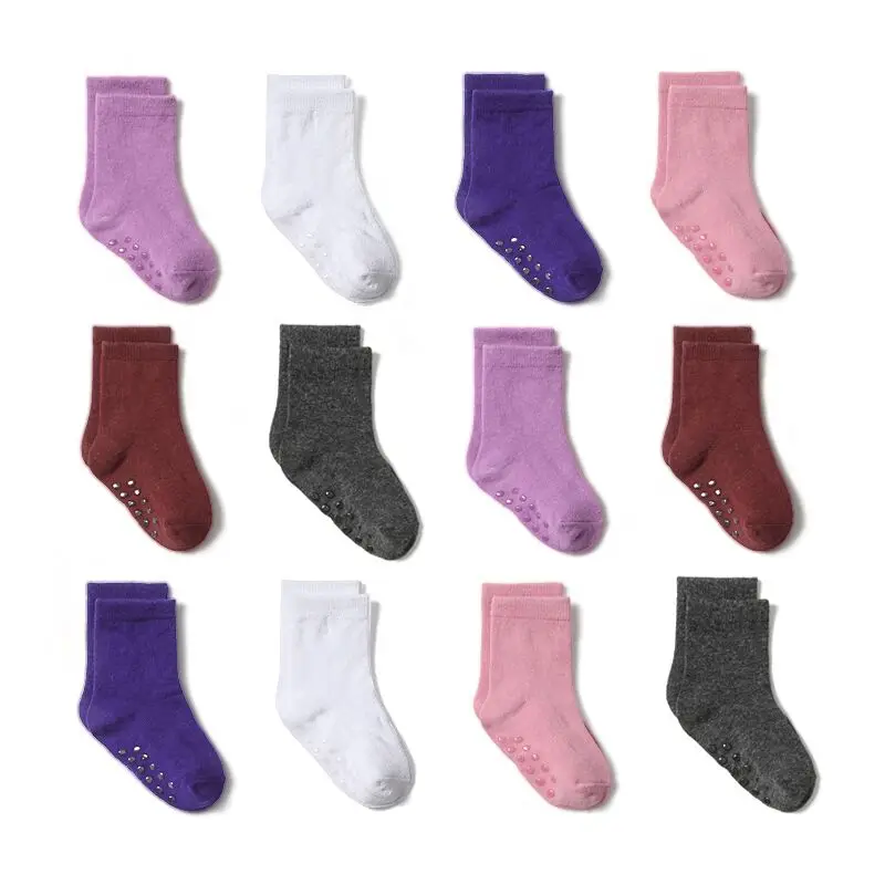 12Pairs/Lot Children's Anti-slip Boat Socks Low Cut Floor Sock for Kids Socks 0 To 6 Years 1 H947c333f7f6240b58b578707acddc154N
