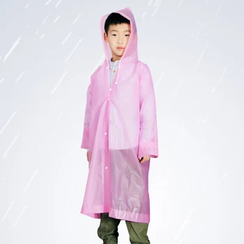 

TIOODRE EVA Non-Disposable Raincoat Anti-Epidemic Suit Unisex Environmental Poncho For Adult Children Anti-Epidemic Foldable New