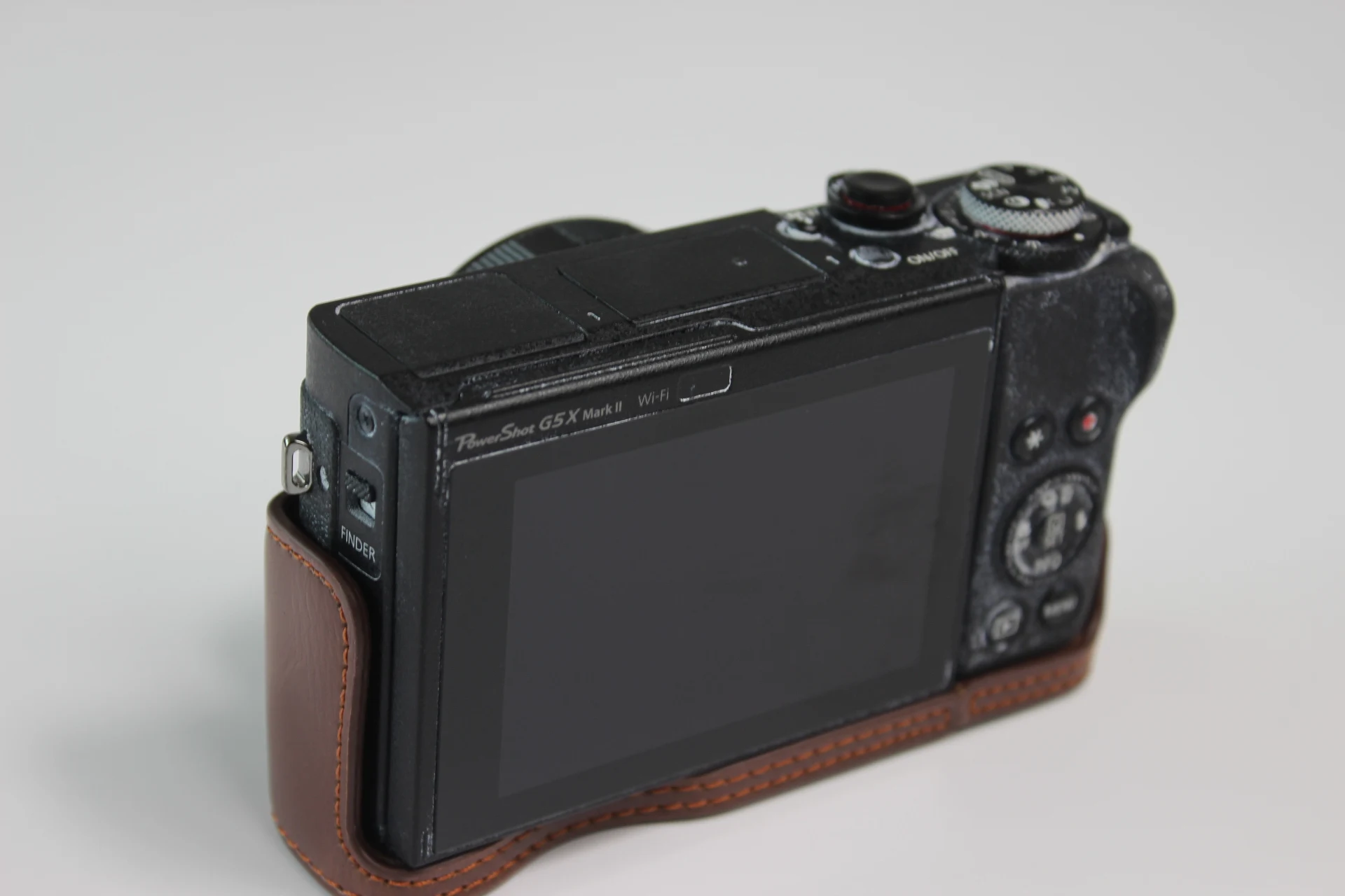 PU кожаный чехол для камеры для Canon G5X Mark II G5XII G5X2 G5XM2 G5X защитная оболочка с нижним отверстием батареи