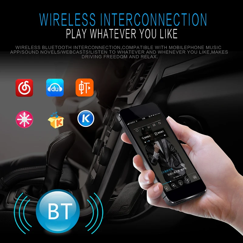 TOSPRA Автомобильный мультимедийный плеер Bluetooth Авторадио MP3 музыкальный плеер Автомобильный стерео радио FM Aux вход приемник USB 12 В в-тире 1 din