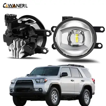 

Fog Light Assembly H11 Car Right + Left Side LED Lens Fog Lamp DRL 8000LM 12V For Toyota 4Runner 4 Runner 2010 2011 2012 2013