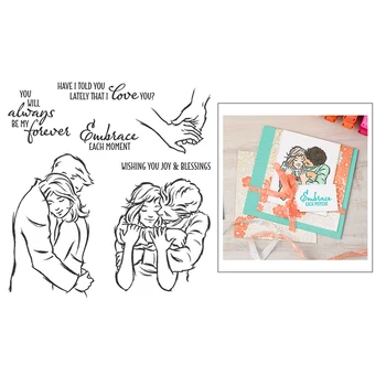 

2020 New Hot Valentine Sentiment Word Lately That I Love You Set Stamps and Metal Cutting Dies For Scrapbooking Card Foil Making