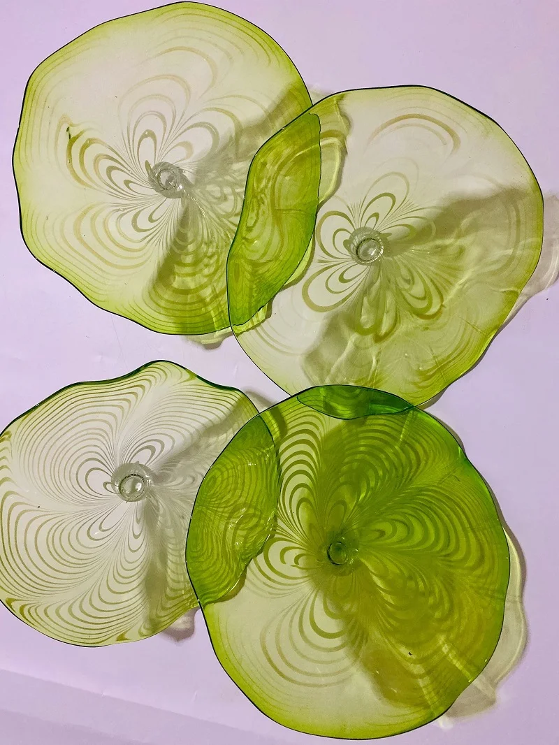 

Стильная стеклянная настенная лампа светильник Ной работы, свадебная декоративная стеклянная тарелка для стен