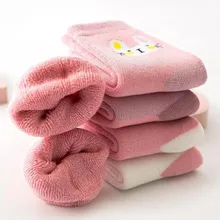 MIARHB/5 пар, дышащие хлопковые носки для девочек возрастом от 1 года до 10 лет мягкие зимние теплые носки в стиле Харадзюку милые розовые спортивные носки для девочек