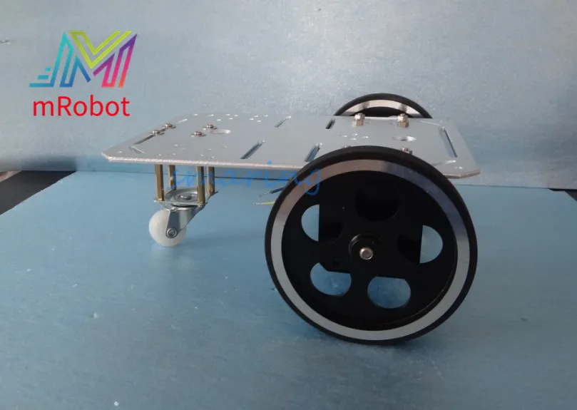 Robot Smart Car Chassis With Speed Encoder 95mm Wheel Drive Car For DIY Kit Educational Teaching Tool Robot Smart Car Chassis With Speed Encoder 95mm Wheel Drive Car For DIY Kit Educational Teaching Tool