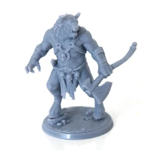 

Resin Model Kits Minotaur Warrior Figure Sculpture Unpainted No Color DW-036