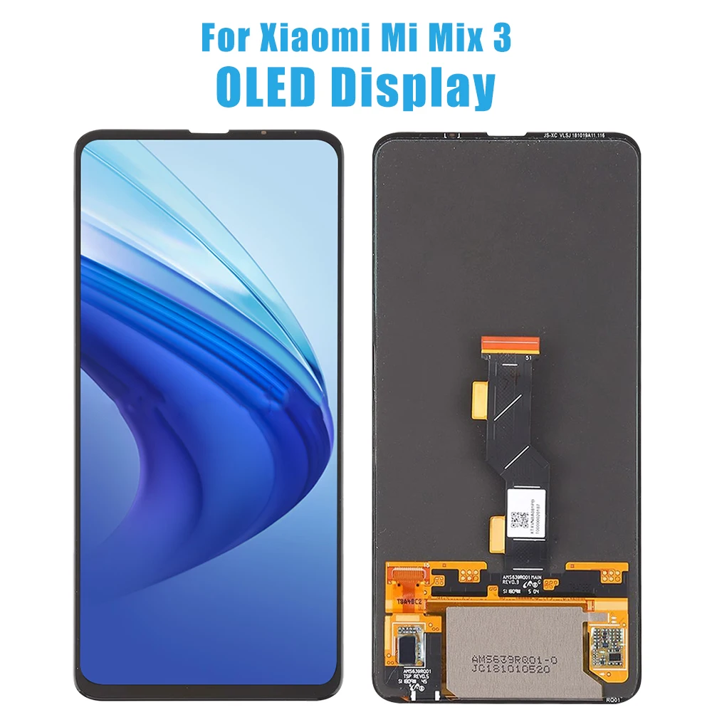 NEW Super AMOLED Screen Assembly Replacement For Mi Mix3 Mix 3 5G LCD Display