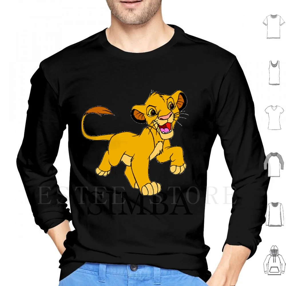 Felpe Con Cappuccio Simba Manica Lunga Simba Lion King The Lion King Kids Cartoon Simba Simba Lion King Lion King Lion King