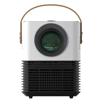 

1080P X6 Mini Projector Same Screen LED Basic Version with Remote Control for Bedroom Dormitory Office Projection with Battery(E