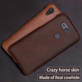 

Genuine leather Phone Case For Sony Xperia X Z Z2 Z3 Z4 Z5 XZ2 XZ4 Compact XA XA1 XA2 Ultra XZ1 XZ Premium 5 8 10 Plus Case