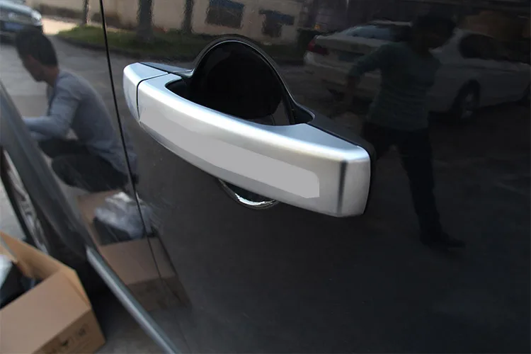 ABS отделка дверных ручек для Land Rover Discovery 4 2010- LR4 Range Rover Sport 08-13 автомобильный аксессуар для freelander 2 2010