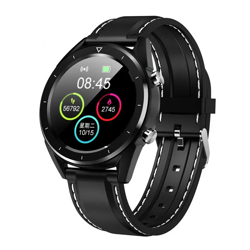  DT28 ECGdetection heart rate monitor smart watch IP68 waterproof activity fitness step counter trac - 4000215960967