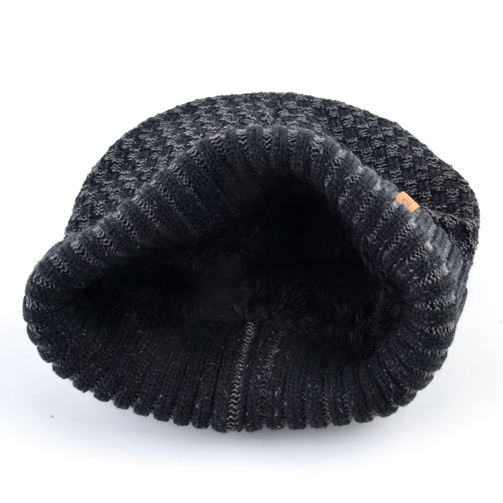 Бархатные шапки, шапка s, Мужская теплая зимняя шапка Skullies Bonnet, женские лыжные вязаные шапки для мужчин, модная мягкая шапка, шапка, капот Femme