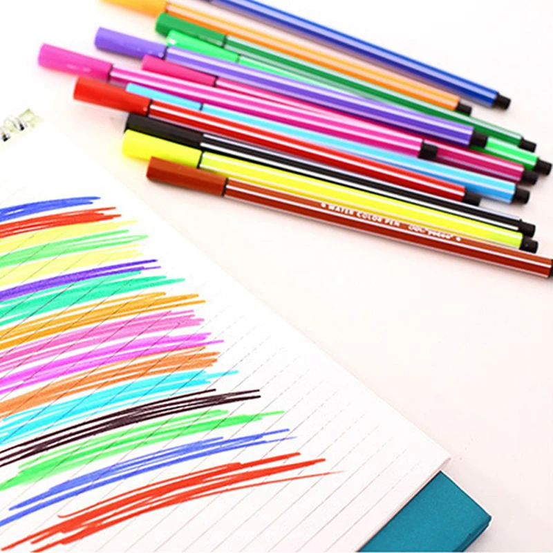 hw children's furniture 36/24/18/12 non-toxic children paint Watercolor marking pen painting kit for 18 years furniture for girl hw children's furniture 36/24/18/12 non-toxic children paint Watercolor marking pen painting kit for 18 years furniture for girl