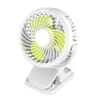 

Usb Mini Small Fan Student Dormitory Head Clip Fan Portable Pram Bedroom Desktop Silent Electric Fan