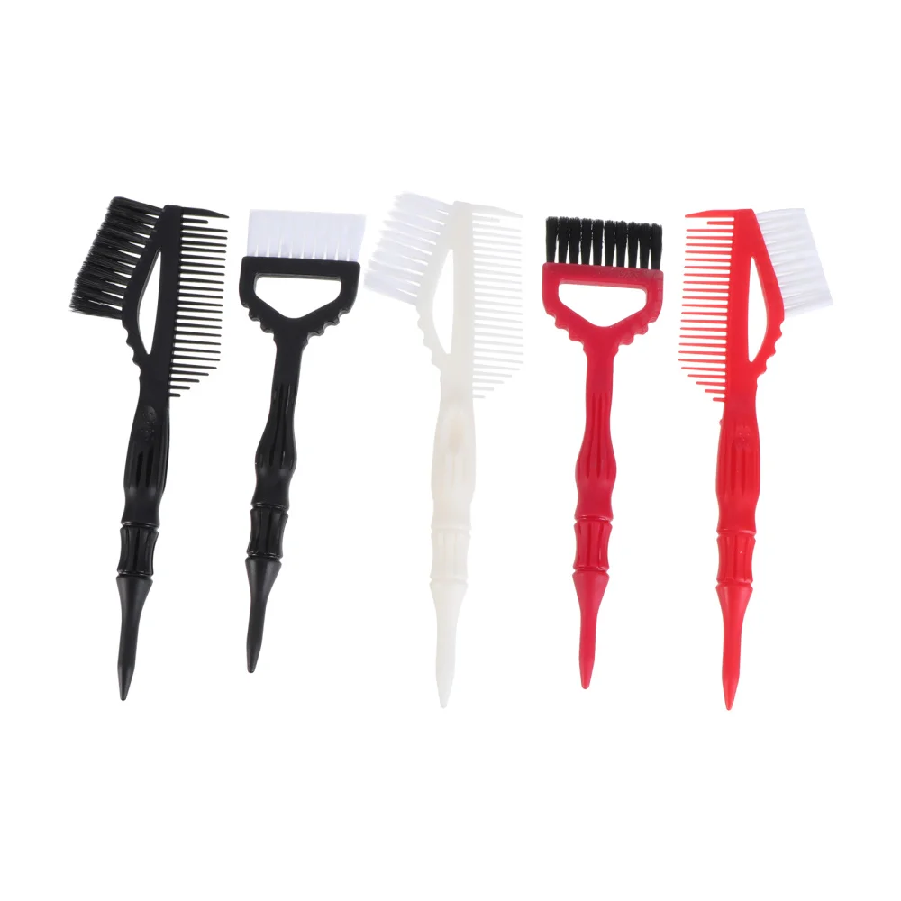 5pcs Hair Coloring Brush Dye Comb Set Tint Tools for Salon | Красота и здоровье
