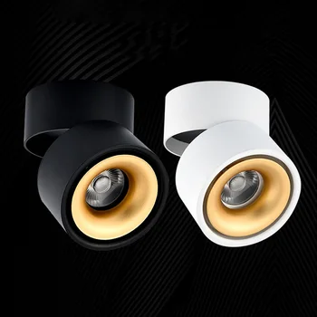 

Zerouno led spotlights indoor daily led lights lighting cob chip 220v 3w 5w 7w 10w 12w high lumens rotate aluminum spot lamps